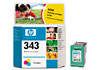C8766ee - No 343 Colour Inkjet Cartridge