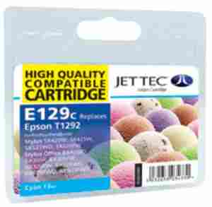 Jettec Cyan T1292 Compatible Epson Stylus Office Stylus SX525WD / SX620FW / Stylus Office BX525WD / BX625FWD / BX925FWD