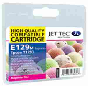 Jettec Magenta T1293 Compatible Epson Stylus Office Stylus SX525WD / SX620FW / Stylus Office BX525WD / BX625FWD / BX925FWD
