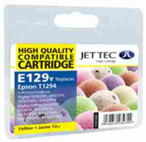 Jettec Compatible Yellow Epson Stylus Office Stylus SX525WD / SX620FW / Stylus Office BX525WD / BX625FWD / BX925FWD