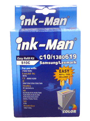 InkMan EPSON 3 Colour Ink Cartridge Ink Refill Kit