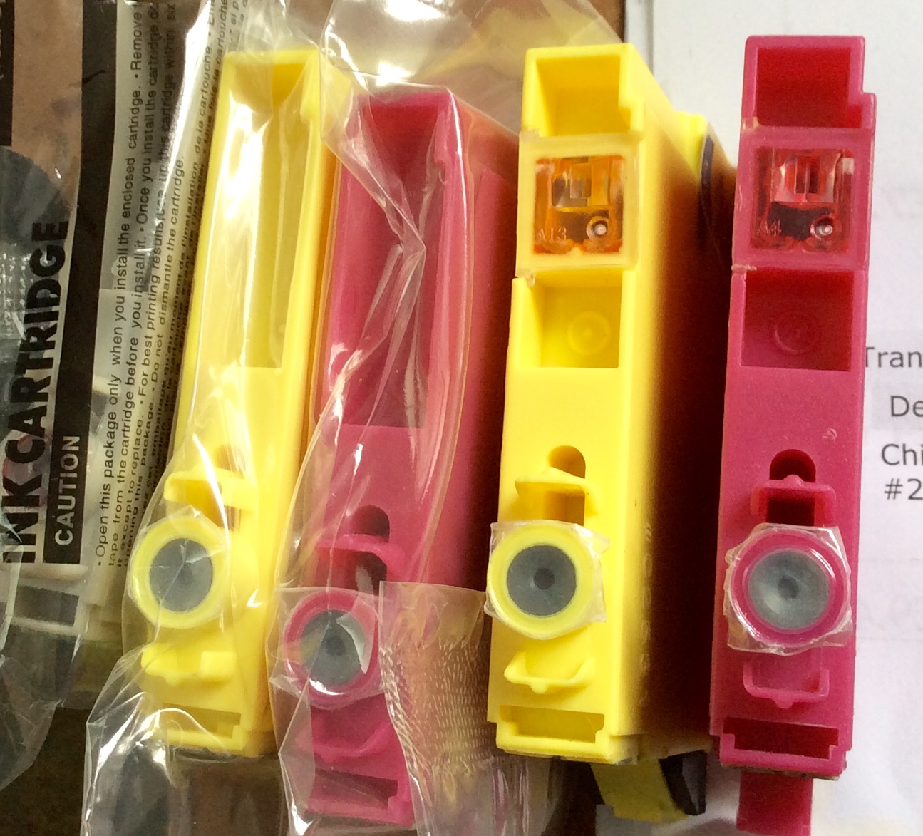 Refilling Epson cartridges